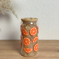 Glasbecher_Früchte_Orangenscheiben_ohne_Strohhalm