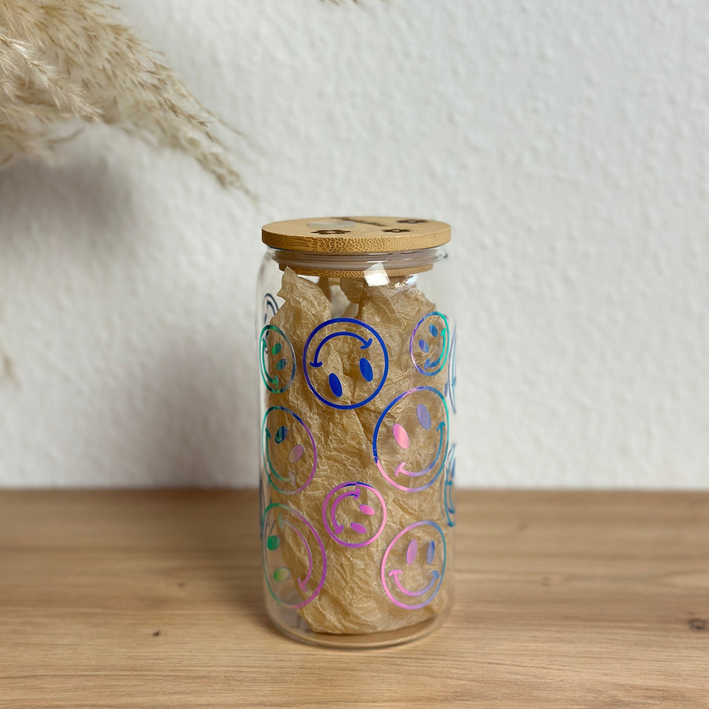 Glasbecher_Smiley_Holo_hyacinth_blue_ohne_Strohhalm
