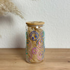 Glasbecher_Smiley_Holo_hyacinth_blue_ohne_Strohhalm