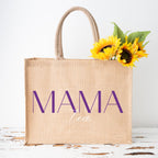 Tasche_Jute_gross_Mama_personalisiert_violett_Lea