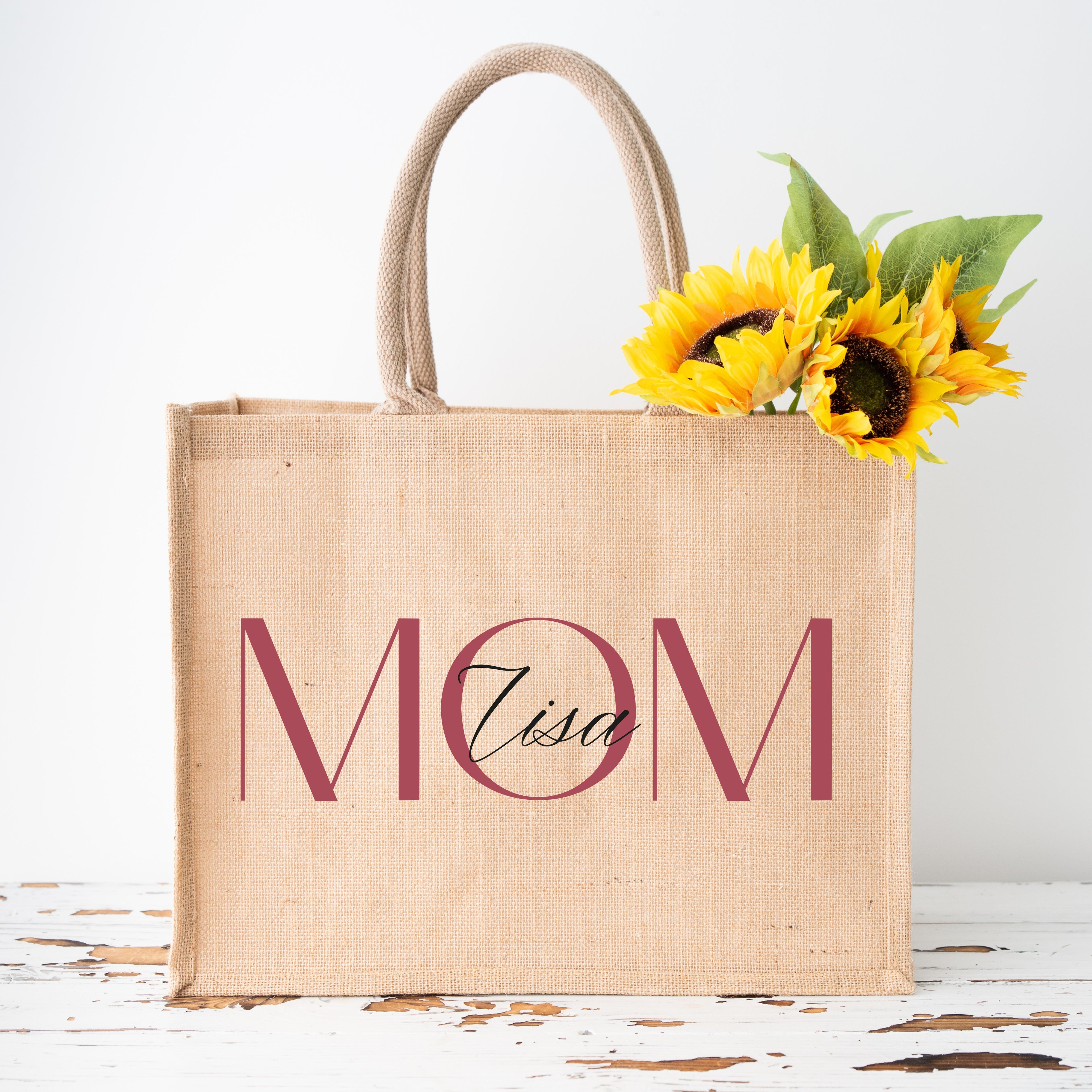 Tasche_Jute_groß_Mom_personalisiert_flamingo_Lisa