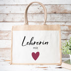 Tasche_Jute_gross_lehrerin_mit_herz_personalisiert_berry