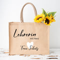 Tasche_Jute_gross_lehrerin_mit_herz_personalisiert_weiß