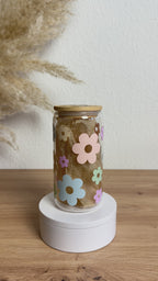 Glasbecher_Daisy_multicolor_pastell_ohne_Strohhalm_Video