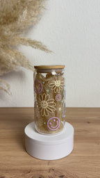 Glasbecher_Mama_Smiley_pastellfarben_ohne_Strohhalm_Video